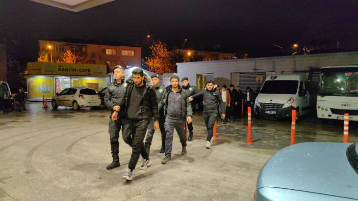 Bursa’da 28 kaçak göçmen yakalandı