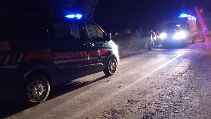 Yediği mantardan zehirlendi Hastaneye giderken kaza yaptı