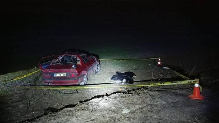 Amasya’da kaza ‘1 kişi hayatını kaybetti’