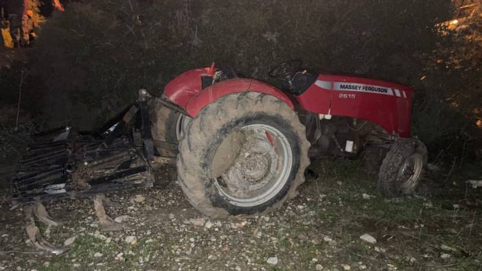 Muğla’da traktör kazası ‘1 kişi hayatını kaybetti’