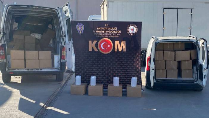 Antalya'da 3 ilçede operasyon '19 gözaltı'