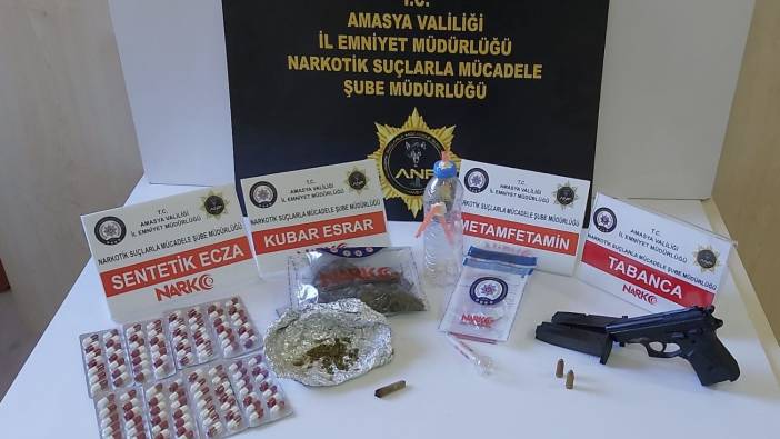 Amasya’da Narkogüç kapsamında 17 gözaltı