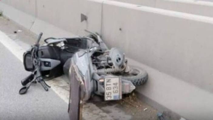 İzmir kadın motokurye kazada hayatını kaybetti