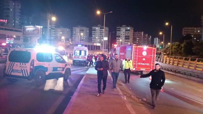 Mersin'deki  zincirleme kazada 2 kişi can verdi