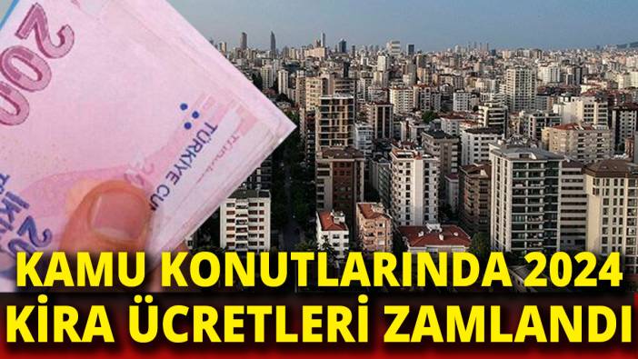 Kamu konut kiralarına zam Resmi Gazete'de yayımlandı