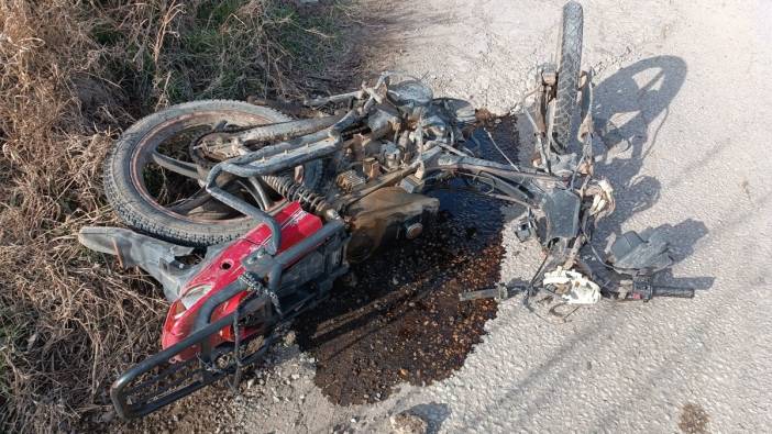 Afyonkarahisar’da otomobil ve motosiklet çarpıştı ‘1 yaralı’