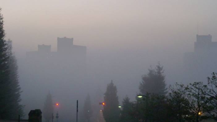 Kırklareli'nde sis etkisi sürüyor