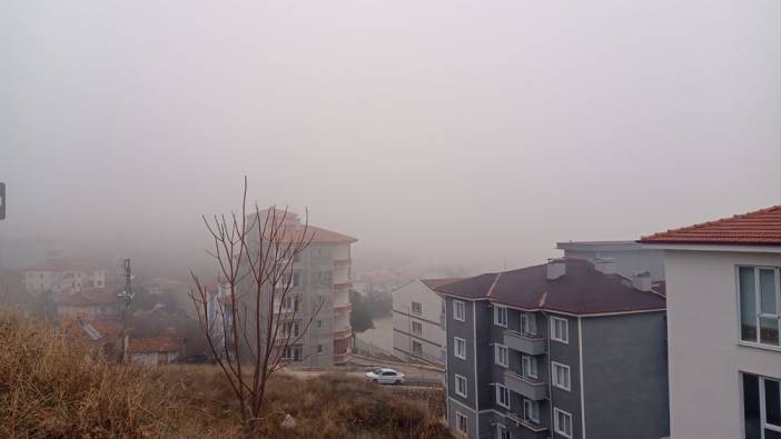 Amasya'da sis etkisi