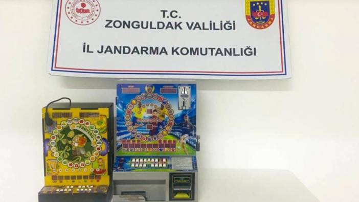 Zonguldak'ta uyuşturucu ve kumar makinesi operasyonu
