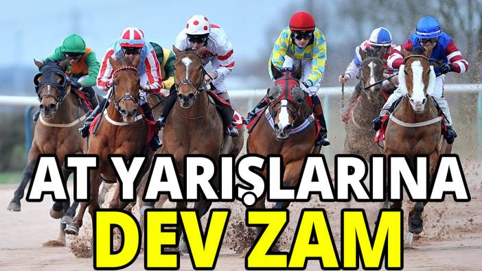 At yarışlarına dev zam