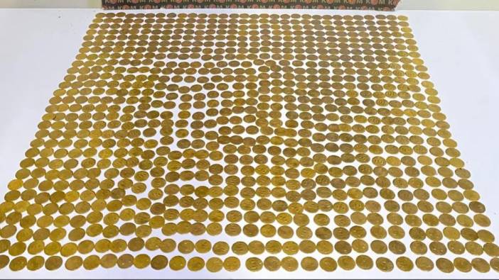 Yolcu otobüsünde yüzlerce sikke çıktı