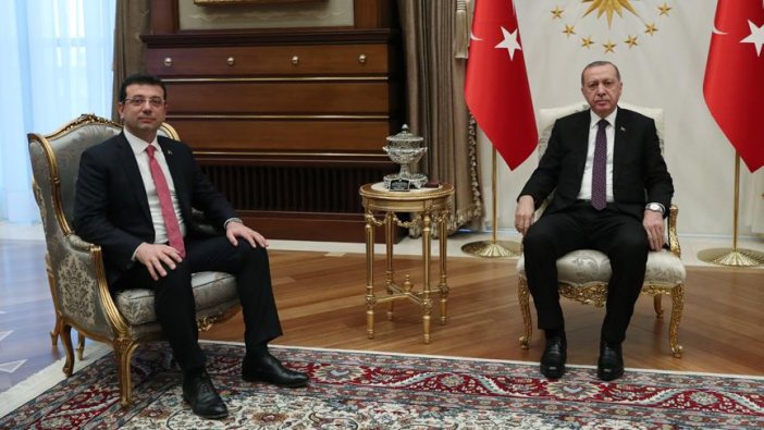 Erdoğan ve İmamoğlu buluştu