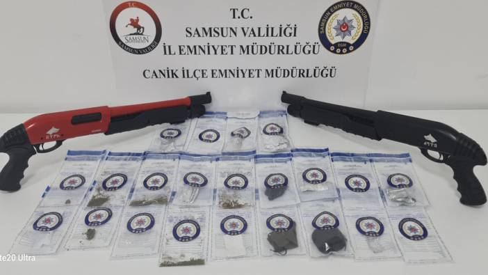 Samsun’da uyuşturucudan 5 kişi gözaltında