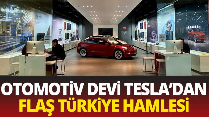 Otomotiv devinden Tesla'dan flaş Türkiye hamlesi 'İlk showroom mağazasını açtı'