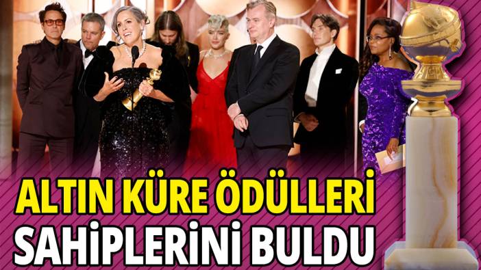 Altın Küre ödülleri sahiplerini buldu