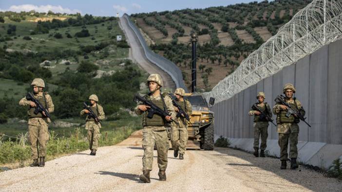 Suriye sınırında 5 kişi yakalandı