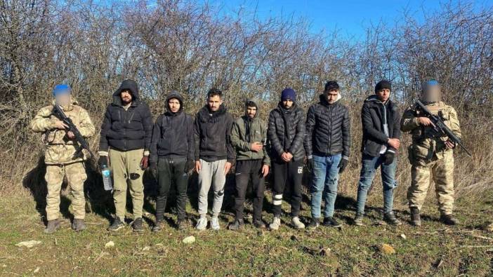 Edirne’de 160 göçmen ve 6 organizatör yakalandı