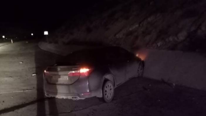 Malatya'da otomobil kontrolden çıktı '1 yaralı'
