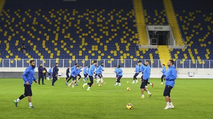 MKE Ankaragücü Eryaman Stadı'nda çalıştı