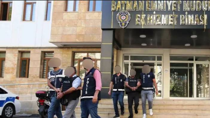 Batman’da eşzamanlı operasyon ’12 kişi tutuklandı’