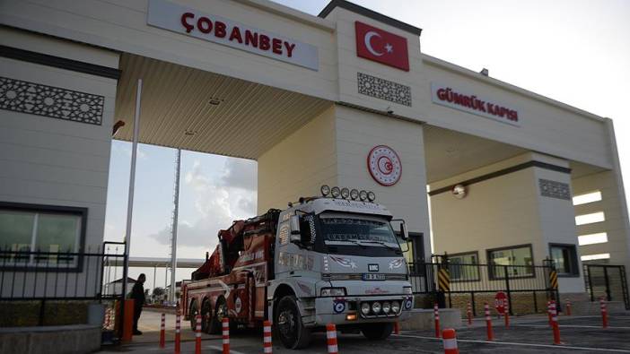 Çobanbey Sınır Kapısı yeniden açıldı