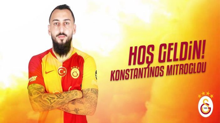 Kostas Mitroglou resmen Galatasaray'da