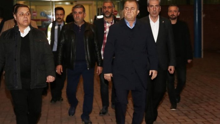 Terim Adana'ya geldi