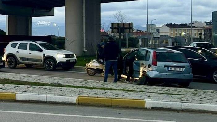 Balıkesir'de trafik kazası '2 yaralı'