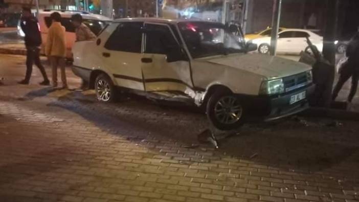 Elazığ’da zincirleme trafik kazası '1 yaralı'