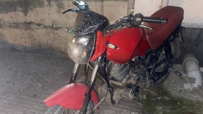 Tekirdağ'da çalınan motosiklet bulundu