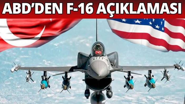 Meclis'in İsveç'e onay vermesinin ardından ABD'den F-16 açıklaması