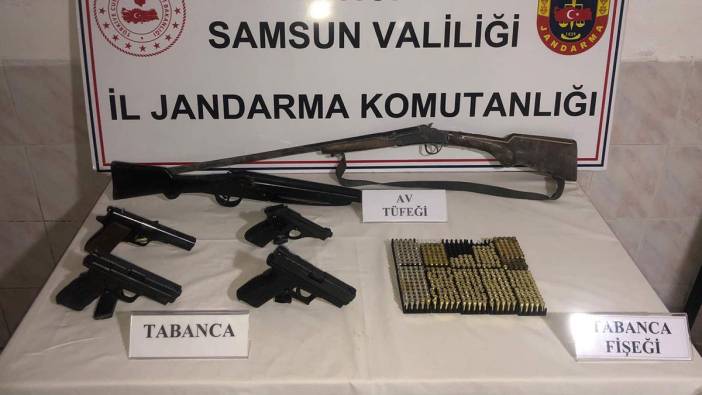 Samsun'da uyuşturucu ve kaçakçılık operasyonu