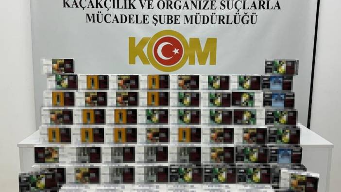 Samsun'da 40 bin sahte bandrollü makaron ele geçirildi