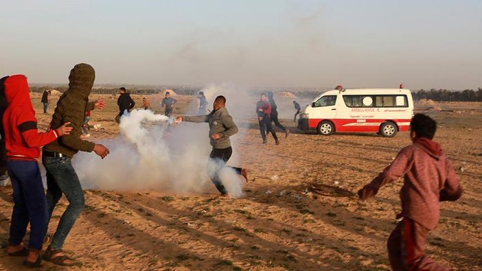 İsrail Gazze'de biri çocuk iki kişiyi şehit etti