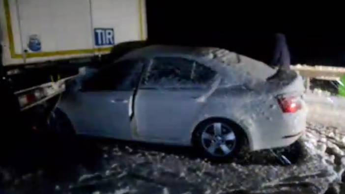 Erzincan’da trafik kazası 2 yaralı