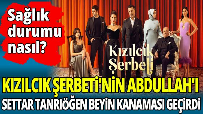 Son dakika... Kızılcık Şerbeti'nin Abdullah'ı Settar Tanrıöğen beyin kanaması geçirdi