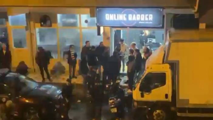 Ataşehir'de berber dükkanına silahlı saldırı '1 yaralı'