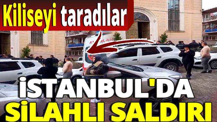 Son dakika... İstanbul'da silahlı saldırı