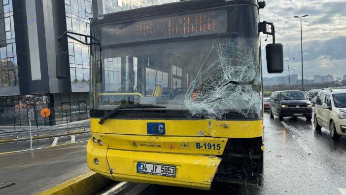 İstanbul'da zincirleme kaza 'Yaralılar var