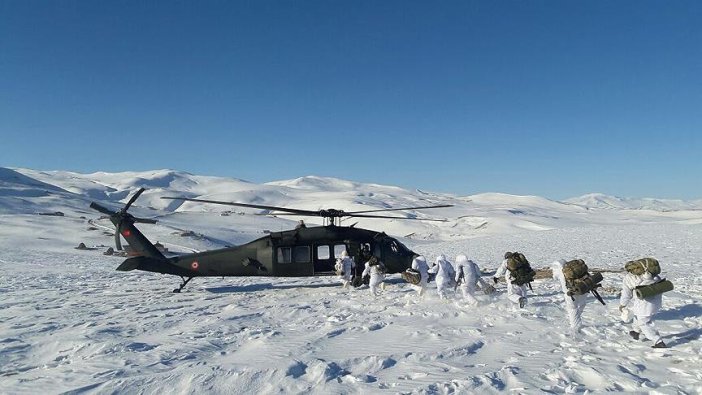 Ağrı'da PKK'ya hava destekli operasyon