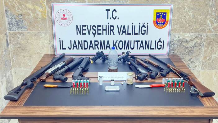 Nevşehir'de uyuşturucu operasyonu '23 gözaltı'