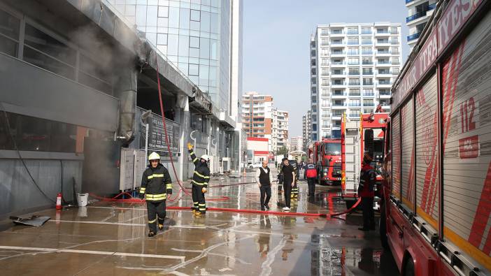 Diyarbakır'da restoran yangını