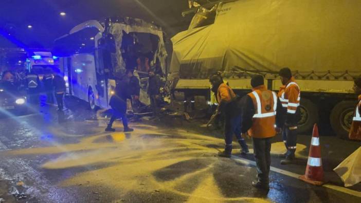 Osmaniye’de tünelde kaza 1 ölü 6 yaralı