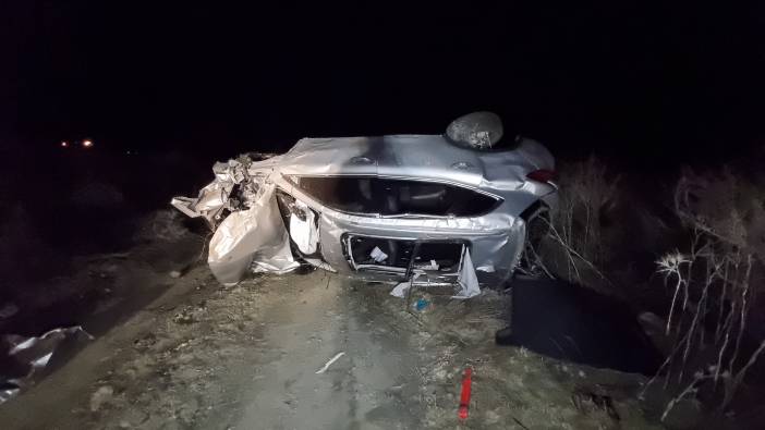 Burdur’da araç kontrolden çıktı 2 Ölü 1 ağır yaralı