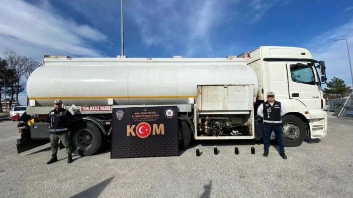 Kırklareli’nde karışımlı kalorifer yakıt sattığı iddia edilen şüpheliler yakandı