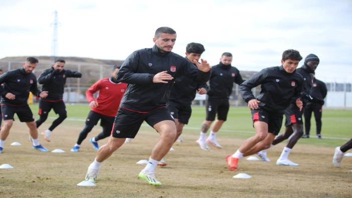 Sivasspor Çaykur Rizespor maçı için hazırlıklara başladı