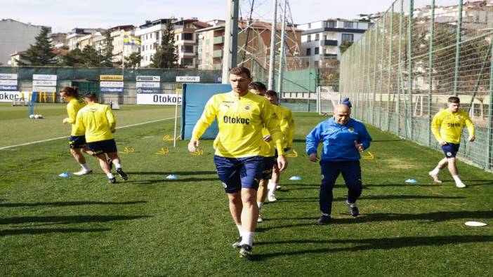 Fenerbahçe Alanyaspor maçı hazırlıklarına başladı