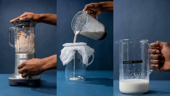 Evde badem sütü nasıl yapılır 'Leziz ve sağlıklı badem sütü tarifi