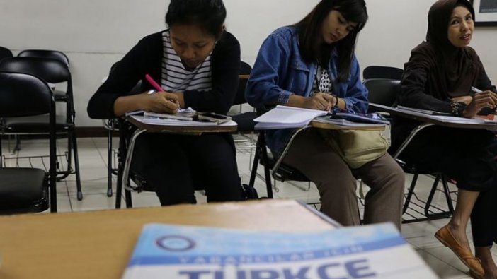Endonezya'da Türkçe kursuna yoğun ilgi