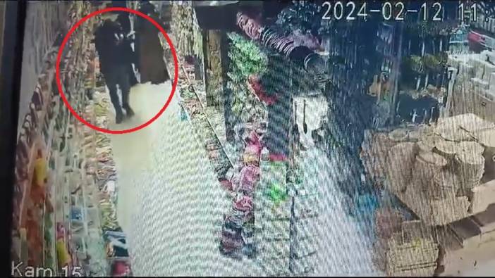 Bursa'da züccaciye dükkanından hırsızlık